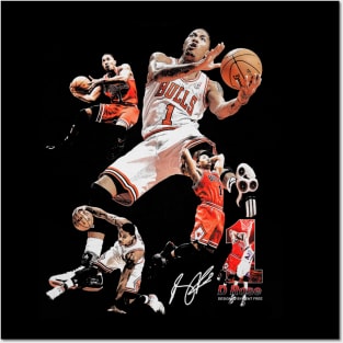 Derrick Rose D-Rose Posters and Art